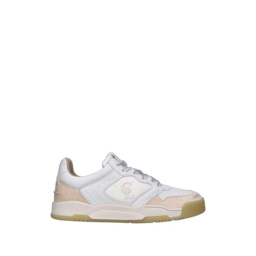 Christian Louboutin Men Basketball 1 Retro Leather Sneakers